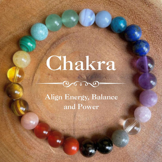 Chakra Bracelet – 7 Stones of Energy & Balance