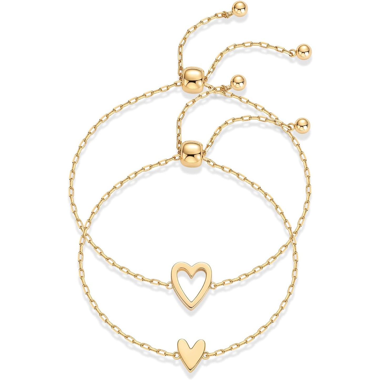 Mommy & Me – Eternal Love Heart Bracelet Set