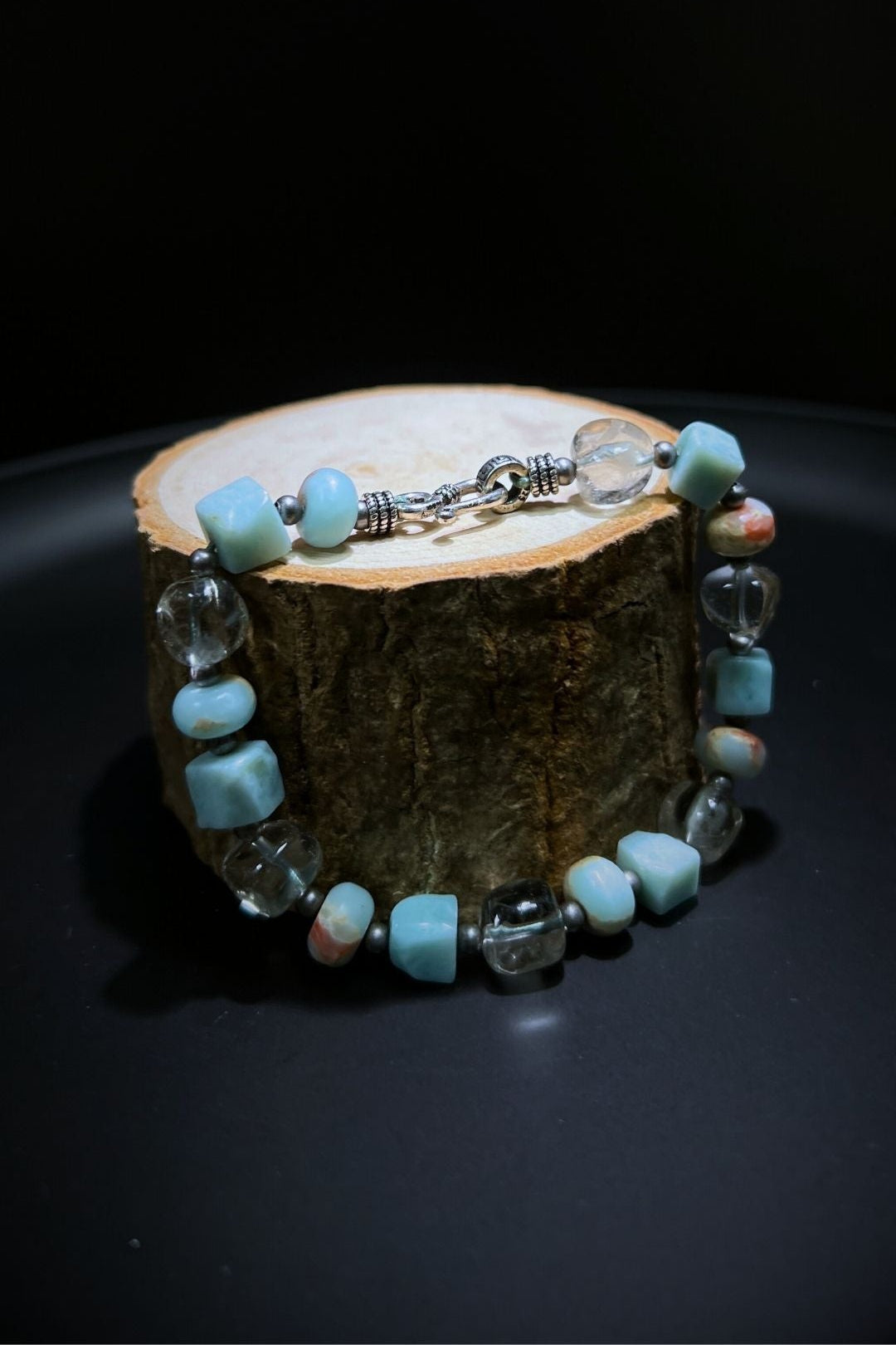 Renewal Bracelet – Smoky Citrine & Larimar