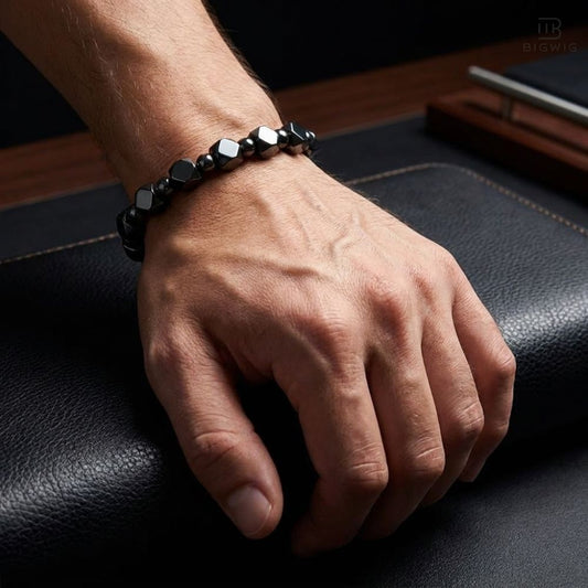 Strength Bracelet - Hematite