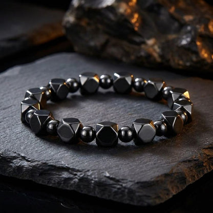 Strength Bracelet - Hematite