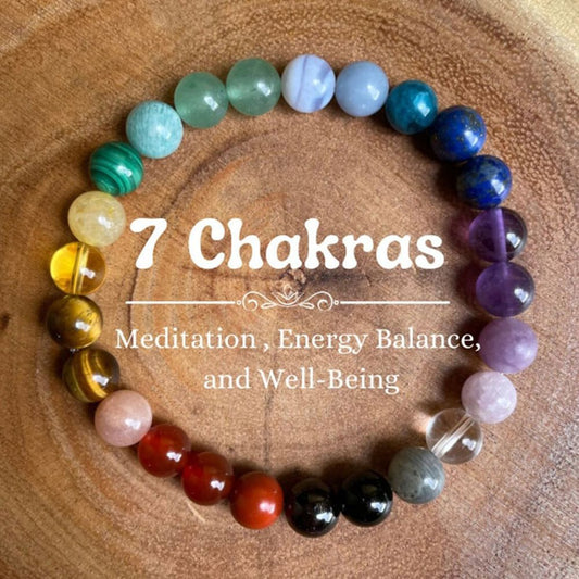 Chakra Bracelet – 7 Stones of Energy & Balance