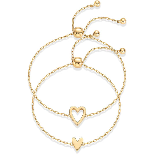 Mommy & Me – Eternal Love Heart Bracelet Set